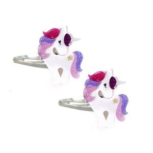 Lilies & Roses Unicorn Snap Clips